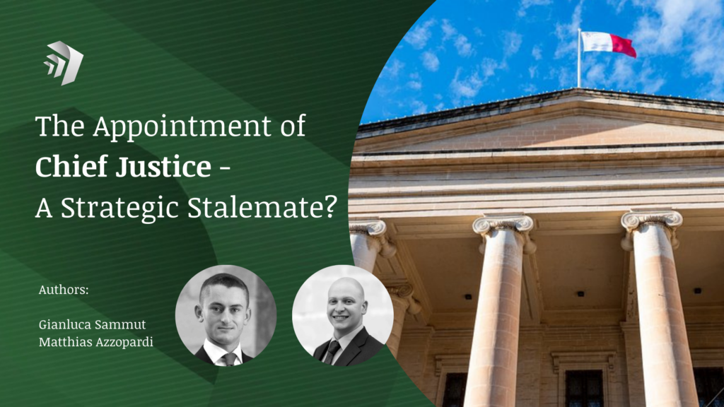 The Appointment of Chief Justice - A Strategic Stalemate?